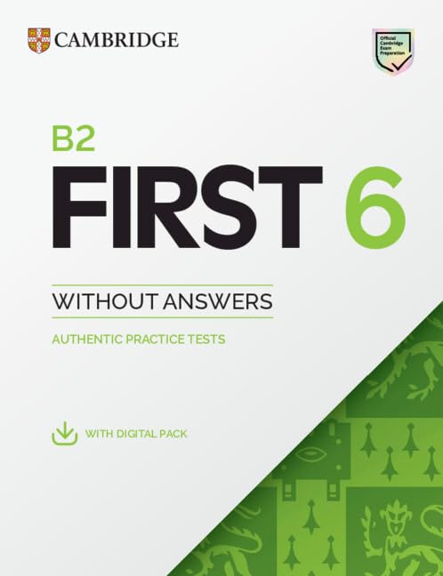 B2 First 6 Practice Tests book cover